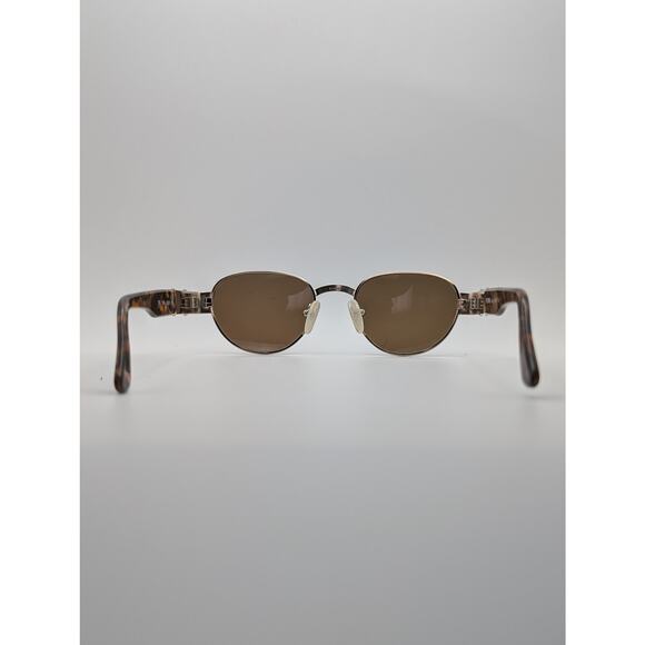 Fendi Vintage Gold Oval Sunglasses SL7034 – Tortoise & Gold – Excellent Used - Picture 7 of 9